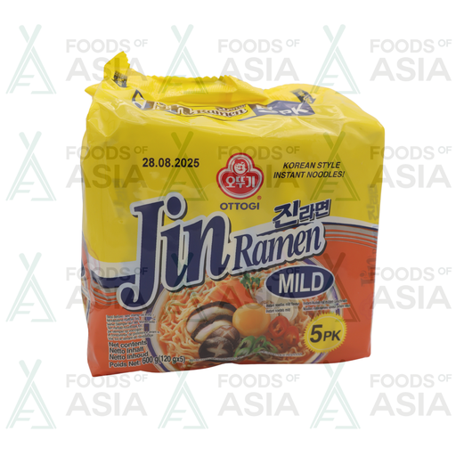 Ottogi Instant Noodles Jin Ramen Mild 600g