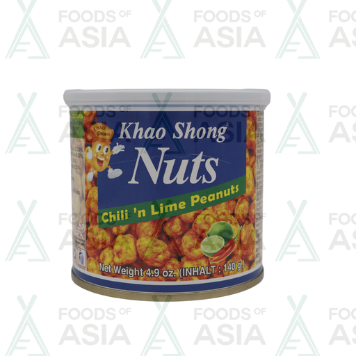 Khao Shong Peanuts Chilli-Lime 140g