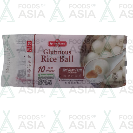 Spring Home Glutinous Rice Balls & Red Bean Paste 200g