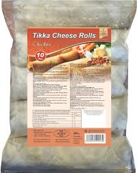 CROWN Cheese Chicken tikkaxrolls 10pcs
