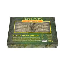 ASIAN CHOICE Black Tiger Shrimp 700g