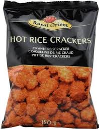 ROYAL ORIENT Rice Cracker Hot 150g