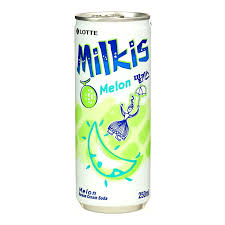 LOTTE Milkis Soft Drink Melon Can 250ml