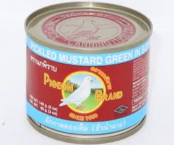 PIGEON Mustard Pickled Green 140g