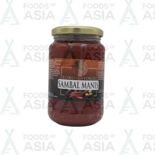 KONINGSVOGEL Sambal Manis 375g