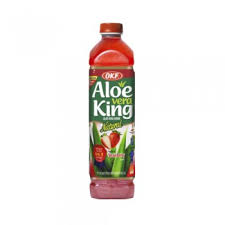 OKF Aloe Vera Drink Strawberry 500ml
