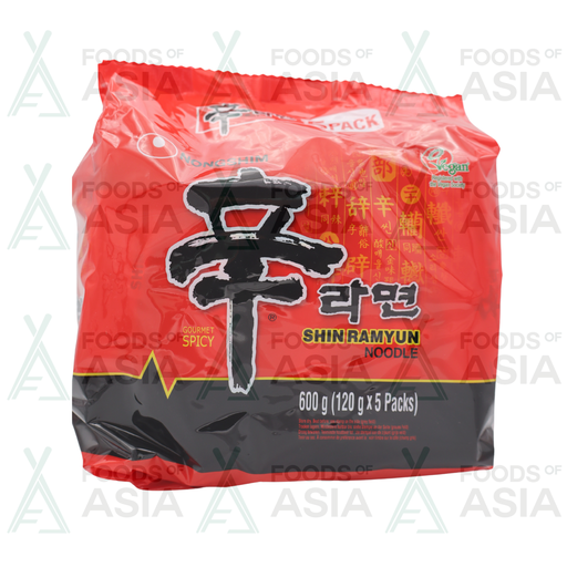 NONGSHIM Instant Noodles Shin Ramyun 5x120g
