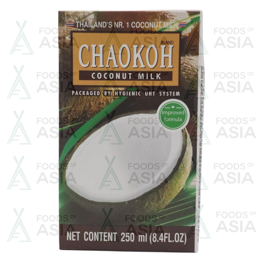 CHAO-KOH Coconut Milk UHT 18% Fat 250ml