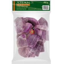 ASIAN CHOICE Yams Purple Chunks 454G