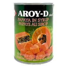 AROY-D Papaya in Syrup 565g