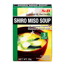 S&B Instant Miso Soup Shiro 30g