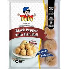 DODO Fish Balls Black Pepper Tofu 200g