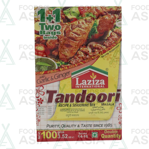 LAZIZA MASALA TANDOORI B.B.Q 100G